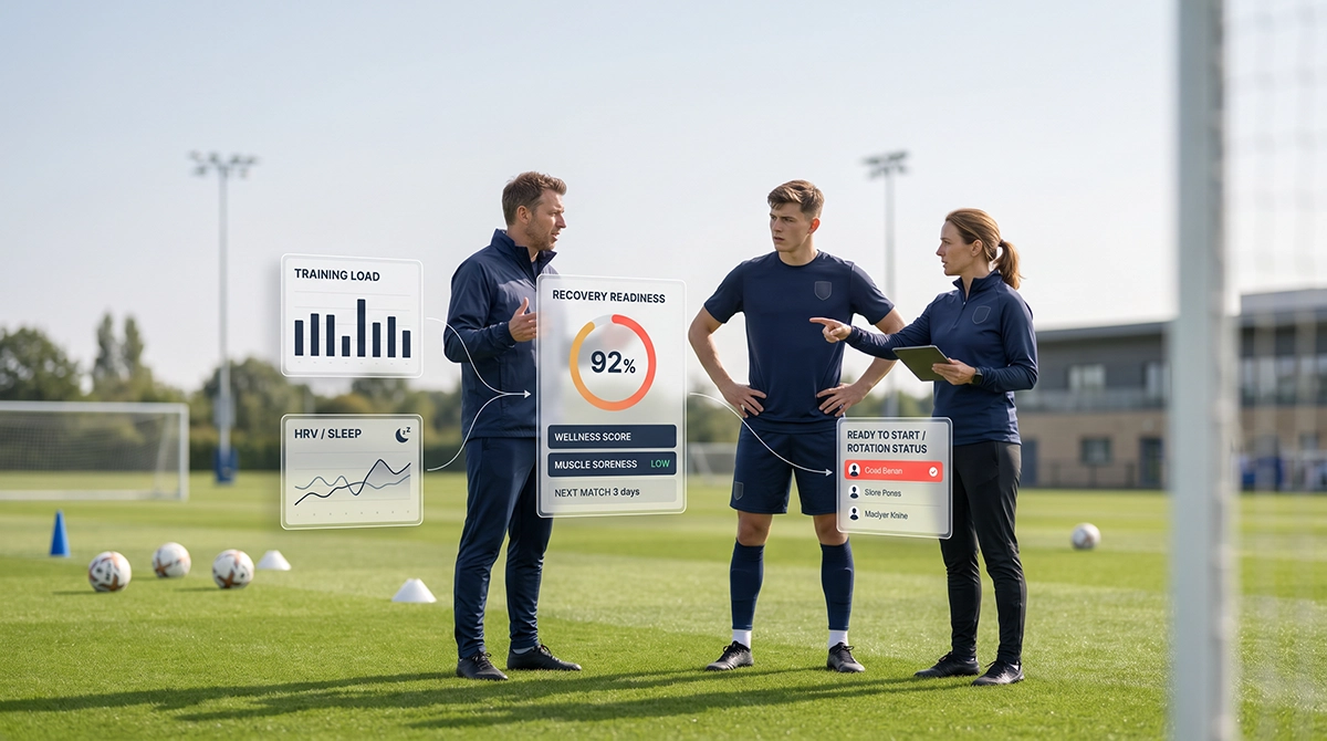 Optimización de la recuperación del jugador de futbol con datos integrados